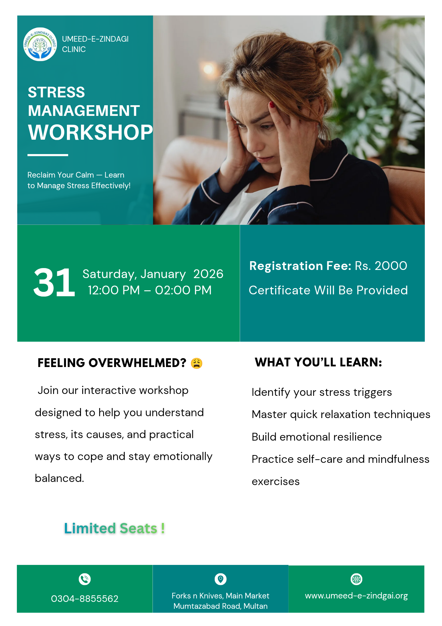 Stress management workshop 
